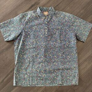 Vtg Reyn Spooner Pullover Floral Hawaiian Shirt Mens XXL Commemorative Classics